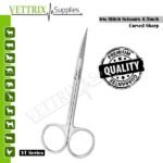 Iris Stitch Scissors 4.5inch Curved