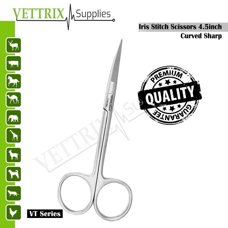 Iris Scissors 4.5" Straight