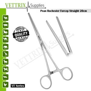 Pean Rochester Forceps Straight 20cm