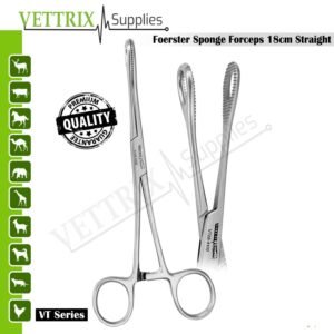 Foerster-Sponge Forceps 18cm Straight