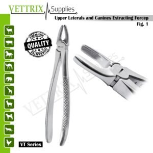 Upper Laterals and Canines Extracting Forceps Fig. 1