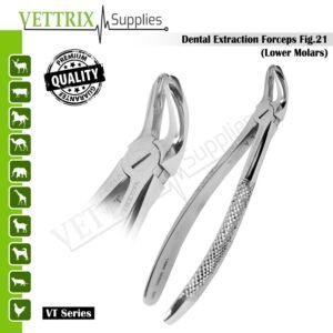 Dental Extraction Forceps Fig. 21 Lower Molars