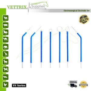 Electro surgical electrode set of 7-B