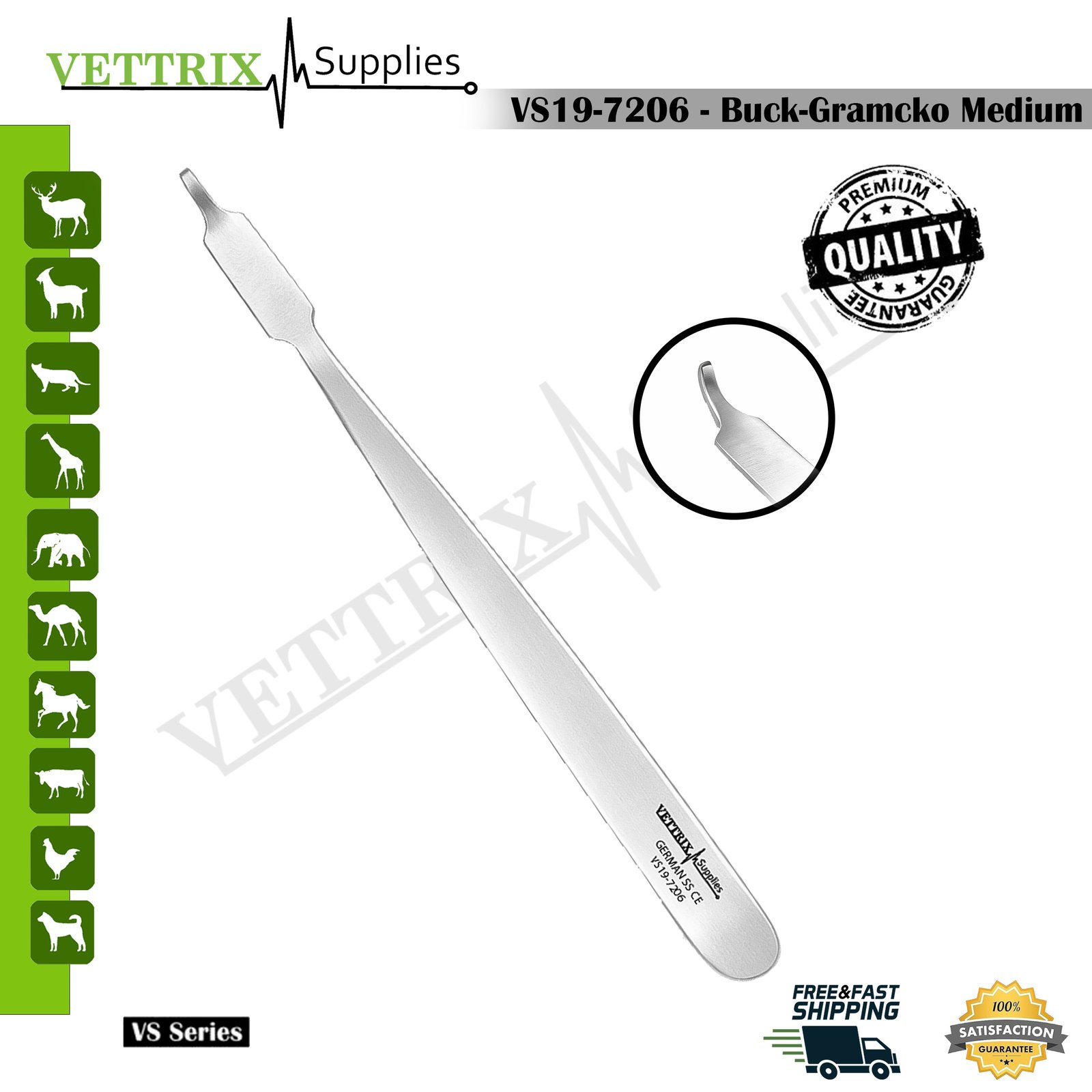 Buck Gramcko Bone Lever Medium