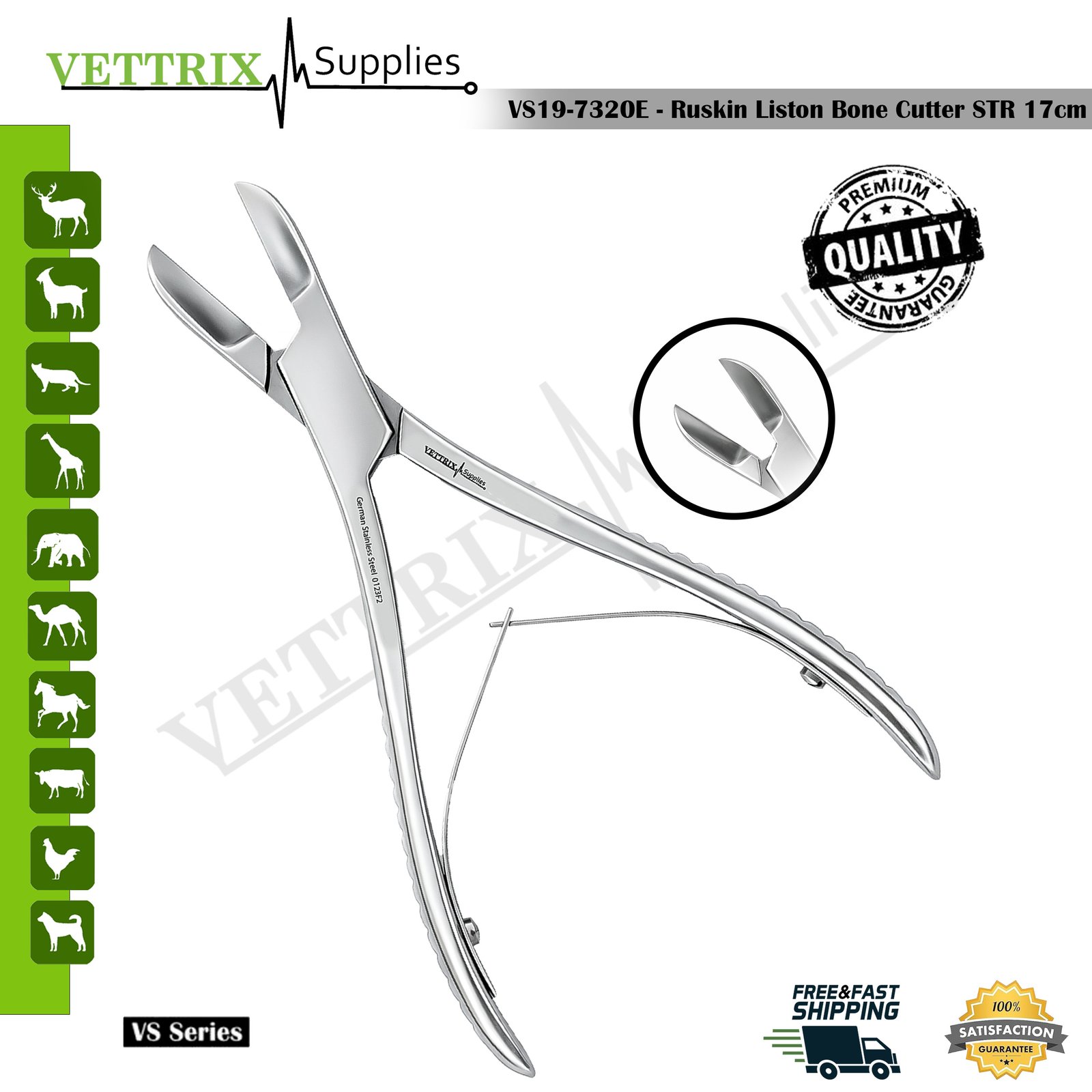 Ruskin Liston Bone Cutter STR 17 cm