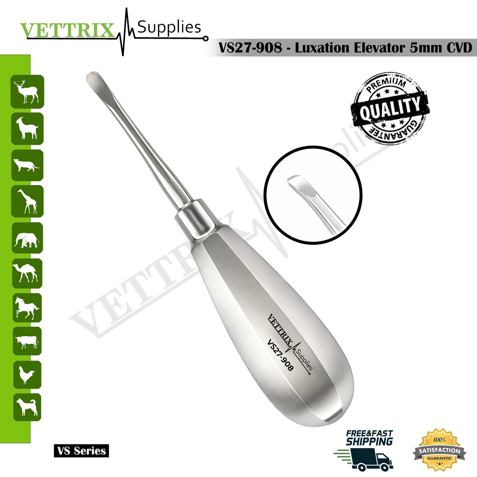 Luxation Elevator 5 mm CVD