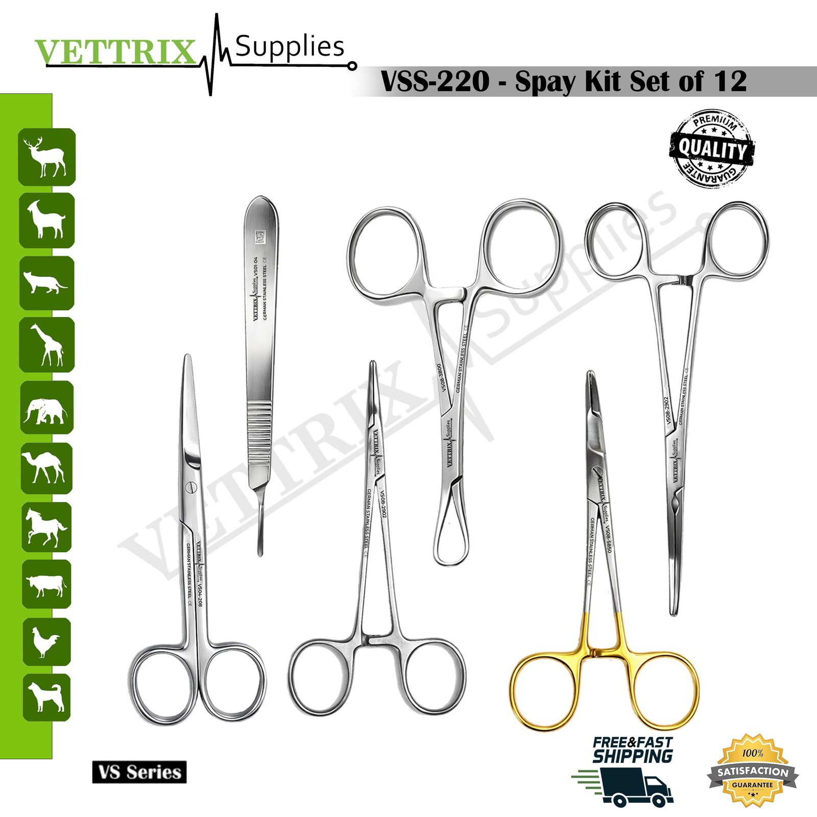 Spay Kit Set of 12