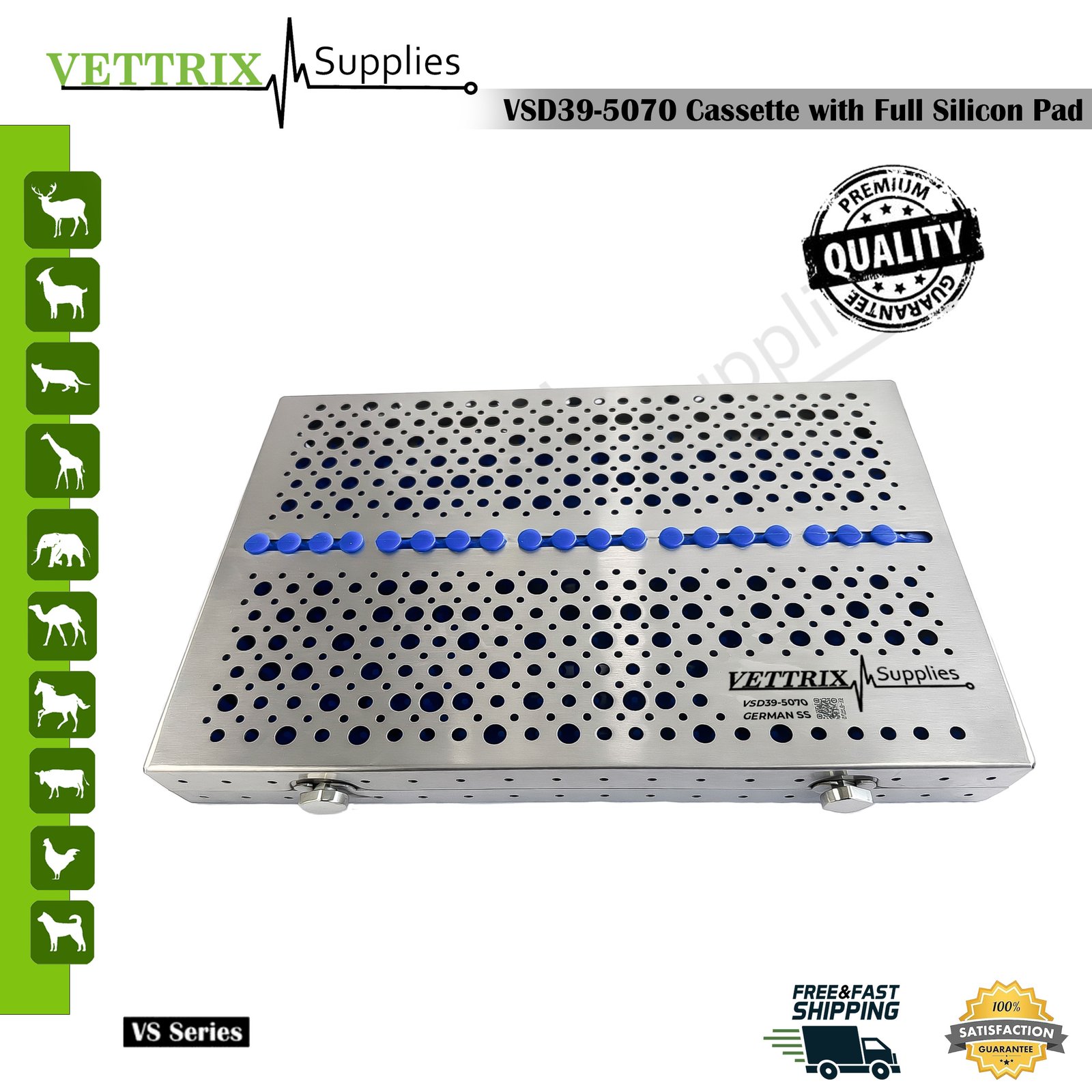 Cassette with Full Silicone Pad