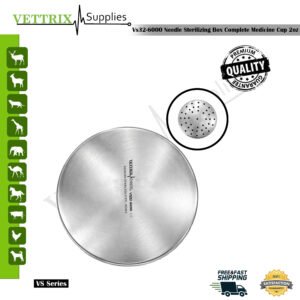 Needle Sterilizing Box Complete with Medicine Cup 2 oz