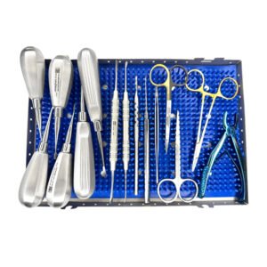 Vettrix Dental Kit in Cassette veterinary dental instrument set