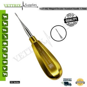 Winged Elevator Standard Handle 1 veterinary dental instrument