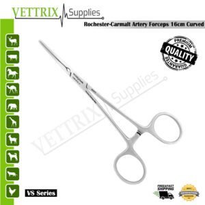 Lefty-Rochester-Carmalt Artery Forceps 16cm Curved