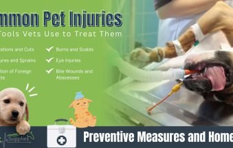 Veterinary tools for treating common pet injuries