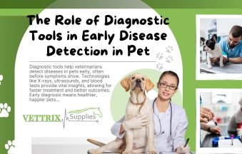 Early disease detection in pets using veterinary tools